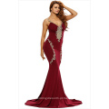 Atacado Barato Plus Size Spaghetti Mermaid Evening Dress